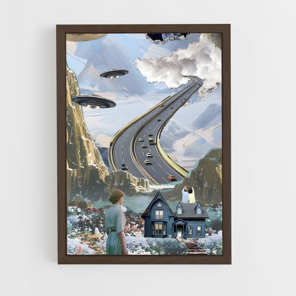 Poster L'Envol Spatial – affiche Art spatial (vue 5)
